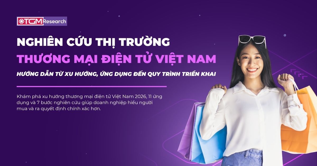 Nghiên cứu thị trường thương mại điện tử Việt Nam