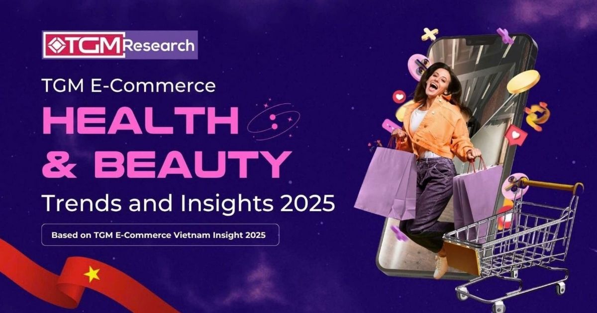Insight thương mại điện tử Việt Nam ngành làm đẹp và chăm sóc sức khoẻ