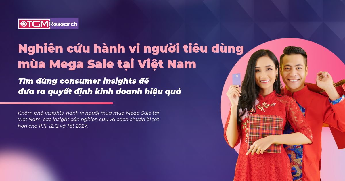 Nghiên cứu hành vi người tiêu dùng mùa Mega Sale tại Việt Nam