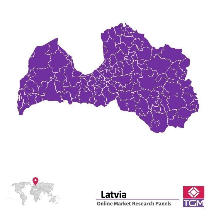 Online panel tại Latvia| Nghiên cứu thị trường tại Latvia