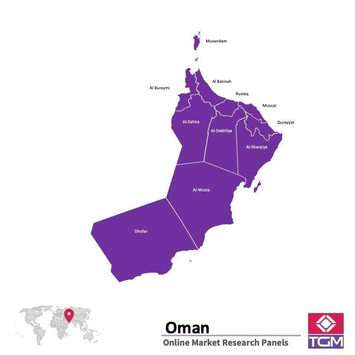 Online panel tại Oman| Nghiên cứu thị trường tại Oman