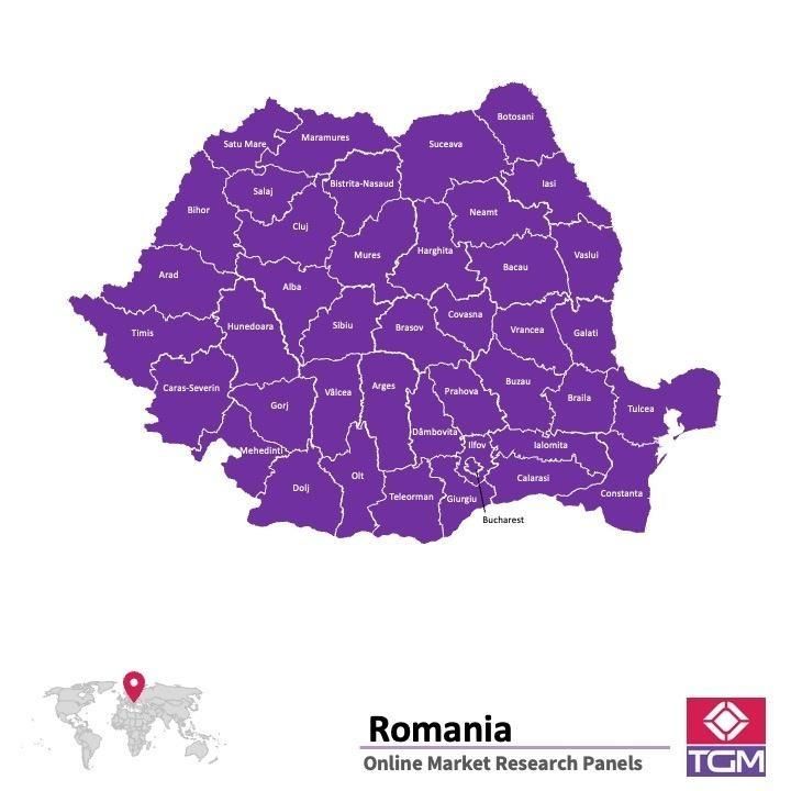 Online panel tại Romania| Nghiên cứu thị trường tại Romania