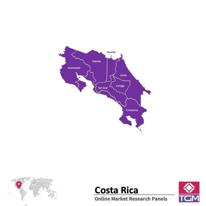 Online panel tại Costa Rica| Nghiên cứu thị trường tại Costa Rica