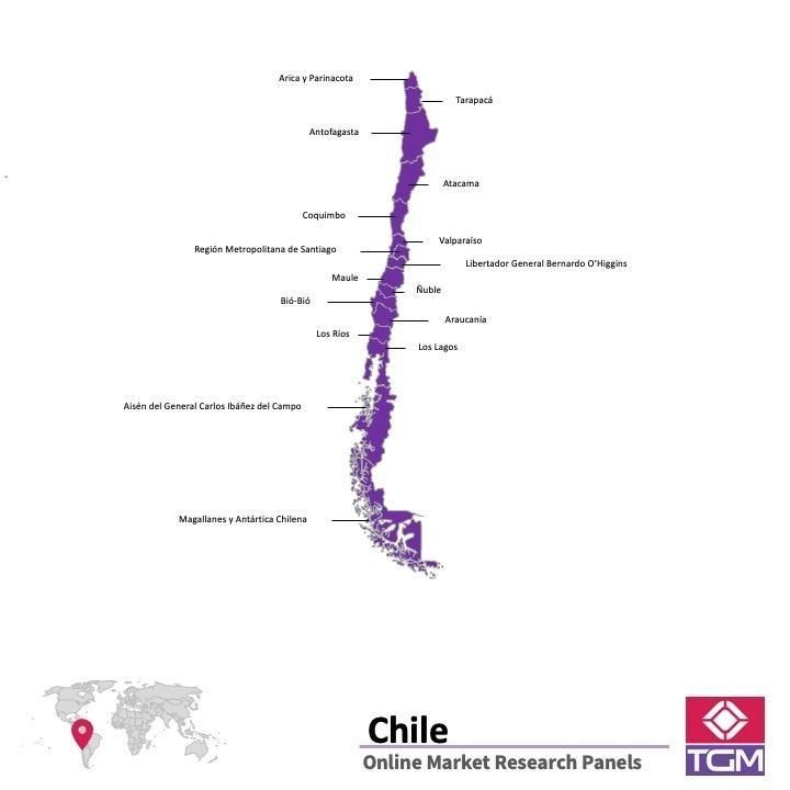 Online panel tại Chile| Nghiên cứu thị trường tại Chile