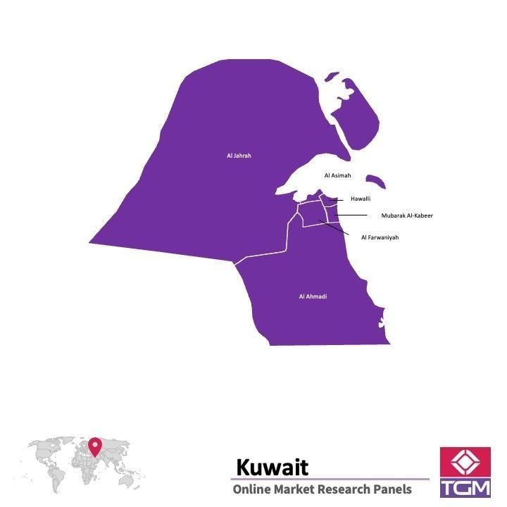 Online panel tại Kuwait| Nghiên cứu thị trường tại Kuwait