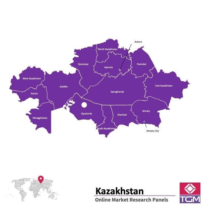 Online panel tại Kazakhstan| Nghiên cứu thị trường tại Kazakhstan