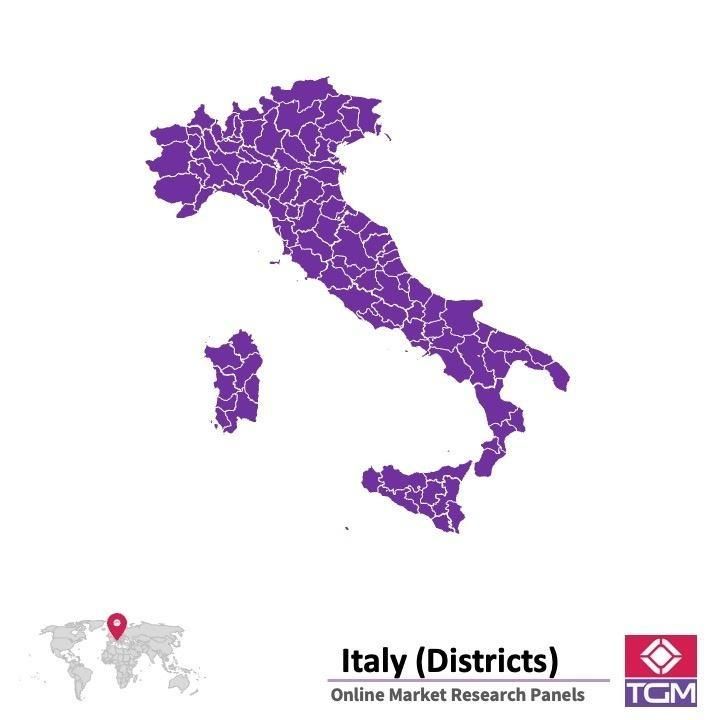 Online panel tại Ý| Nghiên cứu thị trường tại Ý