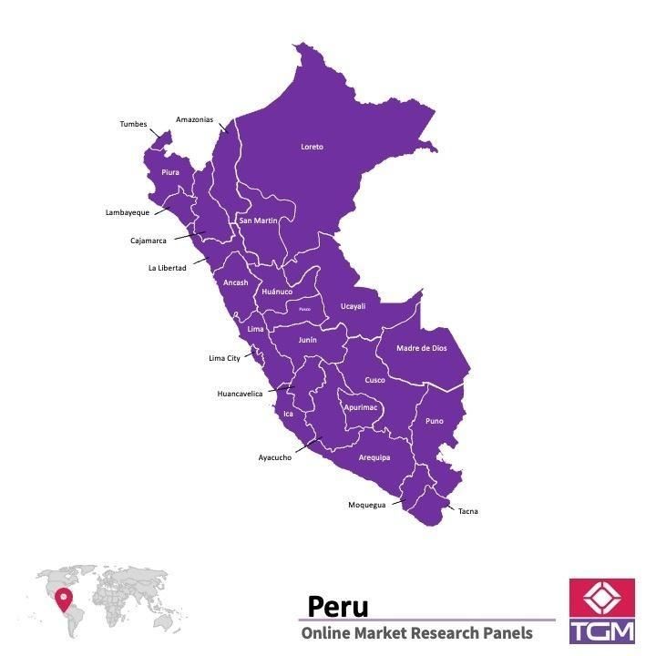 Online panel tại Peru| Nghiên cứu thị trường tại Peru