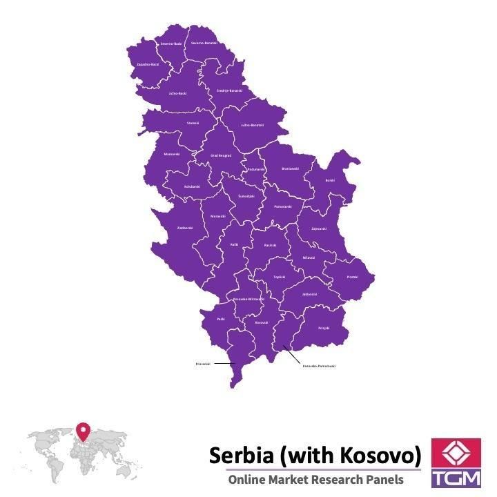 Online panel tại Serbia| Nghiên cứu thị trường tại Serbia