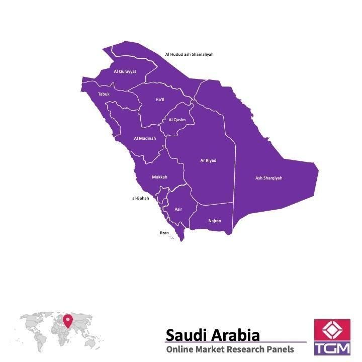 Online panel tại Ả Rập Xê Út| Nghiên cứu thị trường tại Ả Rập Xê Út