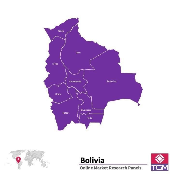Online panel tại Bolivia| Nghiên cứu thị trường tại Bolivia