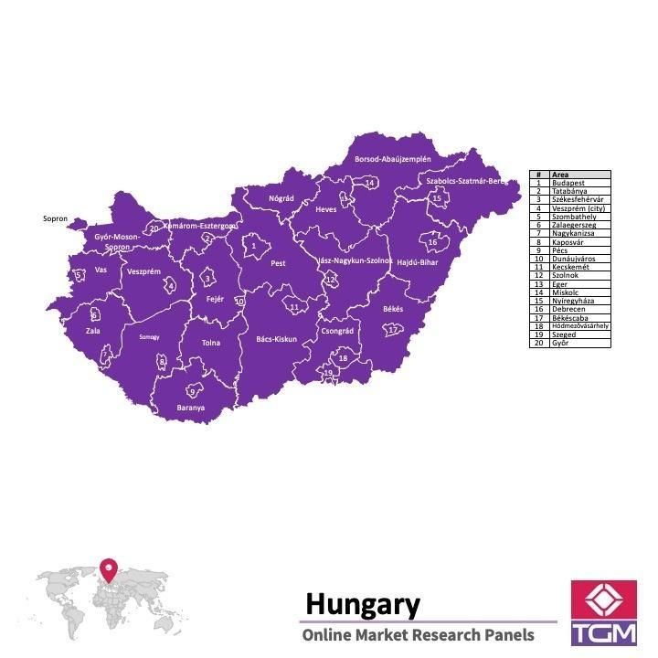 Online panel tại Hungary| Nghiên cứu thị trường tại Hungary