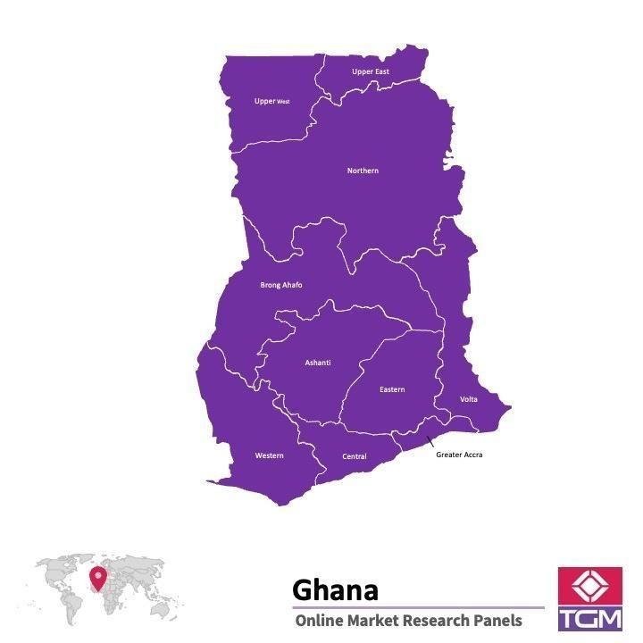 Online panel tại Ghana| Nghiên cứu thị trường tại Ghana