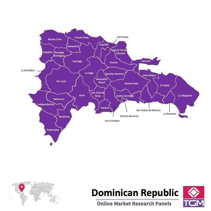 Online panel tại Cộng hòa Dominica| Nghiên cứu thị trường tại Cộng hòa Dominica