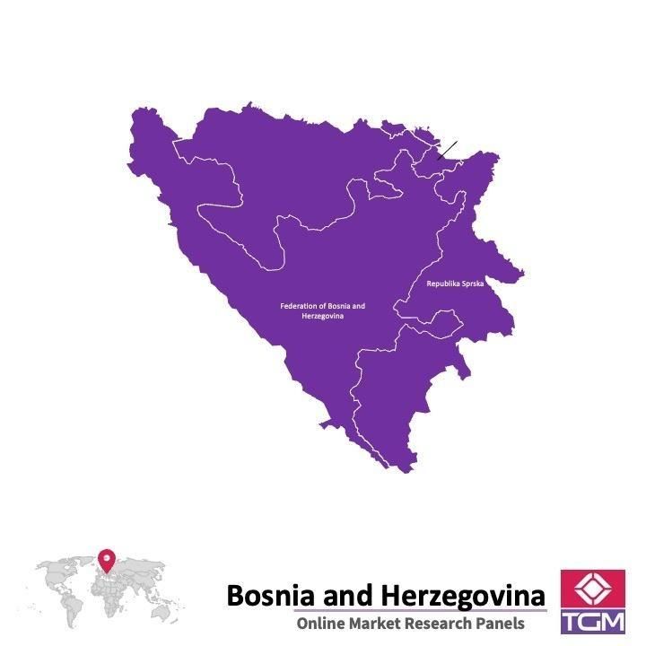 Online panel tại Bosnia và Herzegovina| Nghiên cứu thị trường tại Bosnia và Herzegovina